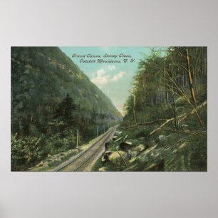 Poster Vue sur le Grand Canyon et Stoney Clove