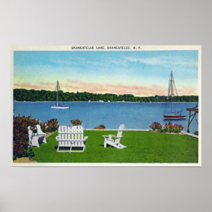 Poster Vue sur le lac