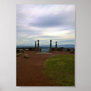 Poster Vue sur le Mont St. Helens, Portland, Oregon