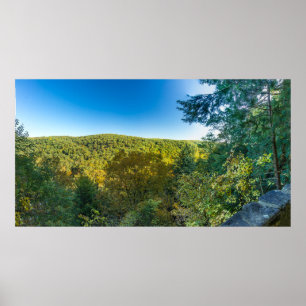 Poster Vue sur les gorges de Mohican, Mohican State Park,