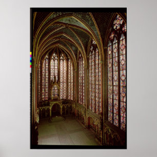 Poster Vue sur les vitraux