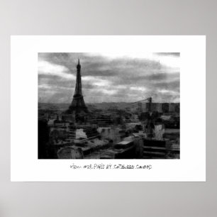 Poster Vue sur Paris