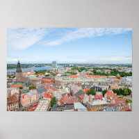 Vue sur Riga Lettonie