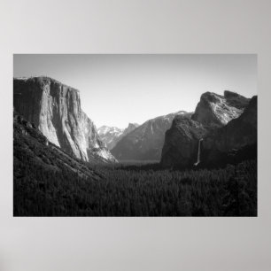 Poster Vue tunnel de la vallée de Yosemite