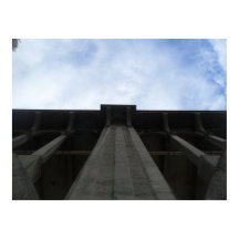 Vue verticale du pont de la rue Colorado