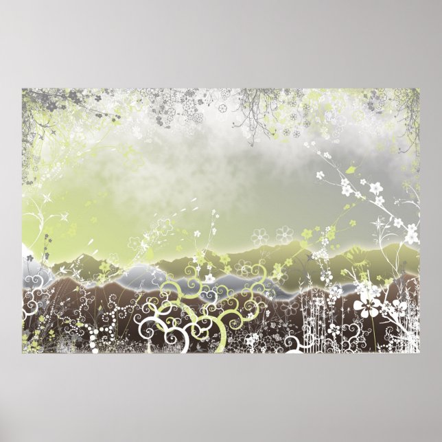 Poster Vue zen (Devant)