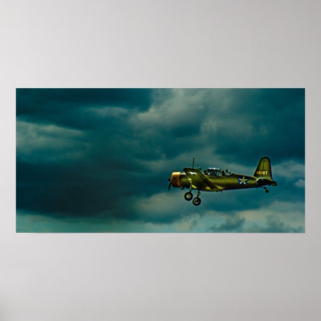 Poster Vultee BT-13A (Devant)