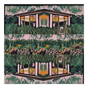 Poster Wa-Wo Wave NFT Art - RÉFLEXIONS SUR MA FENÊTRE 32