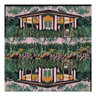 Poster Wa-Wo Wave NFT Art - RÉFLEXIONS SUR MA FENÊTRE 32