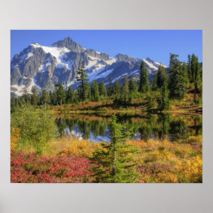 Poster WA, Zone de loisirs Heather Meadows, Mt 2