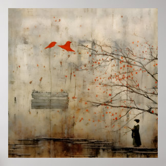 Poster Wabi Sabi Art japonais