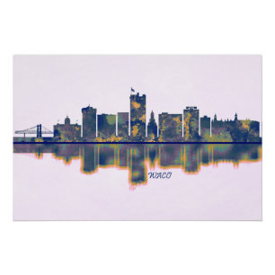 Poster Waco Skyline