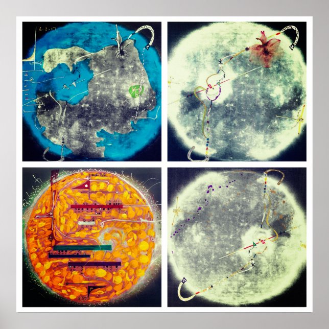 Poster Wadada Leo Smith Ankhrasmation Imprimer (4 saisons (Devant)