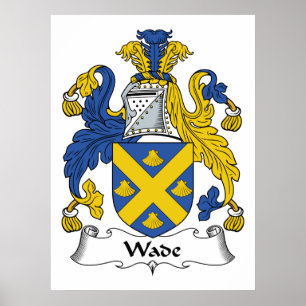 Poster Wade Family Crest