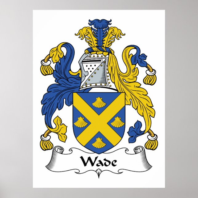 Poster Wade Family Crest (Devant)