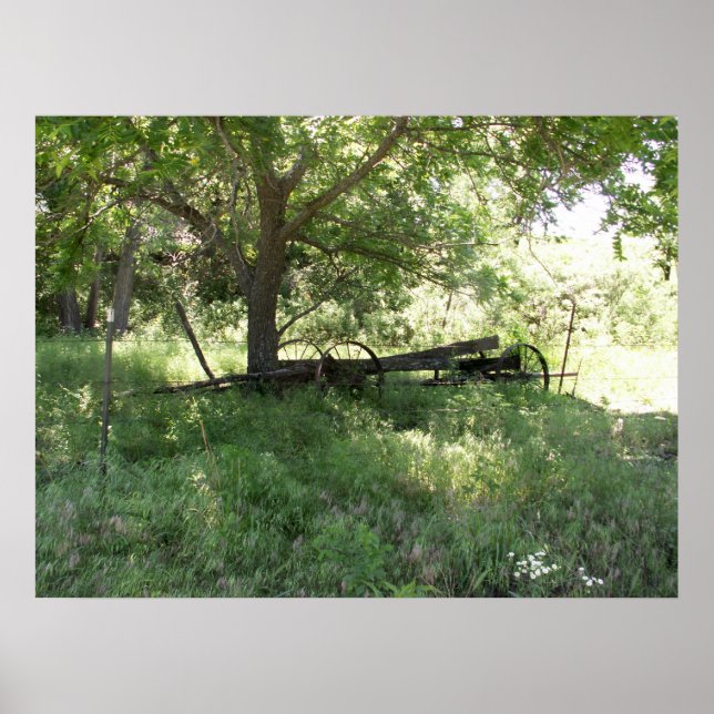 Poster Wagon oublié (Devant)