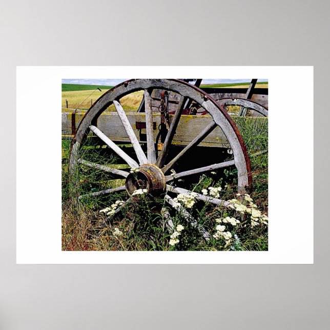 Poster Wagon Wheel (Devant)