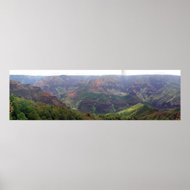 Poster Waimea Canyon (Devant)