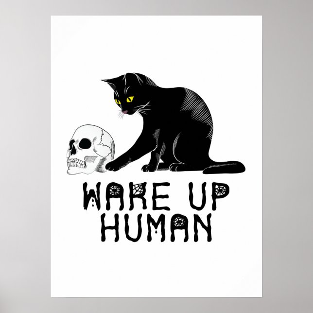 Poster Wake Up Human (Devant)