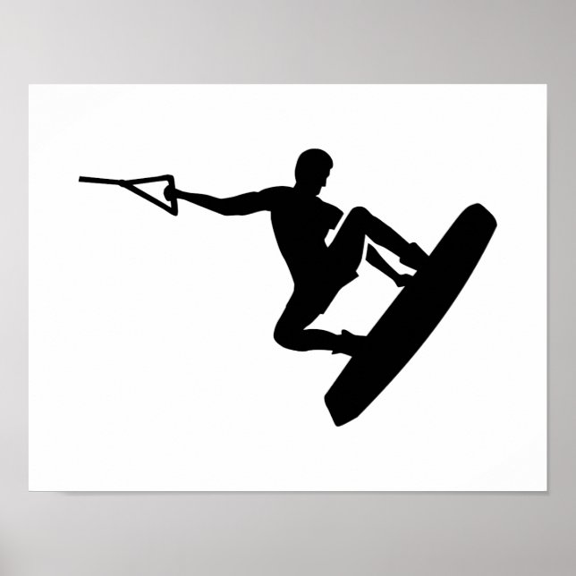 Poster Wakeboarder (Devant)