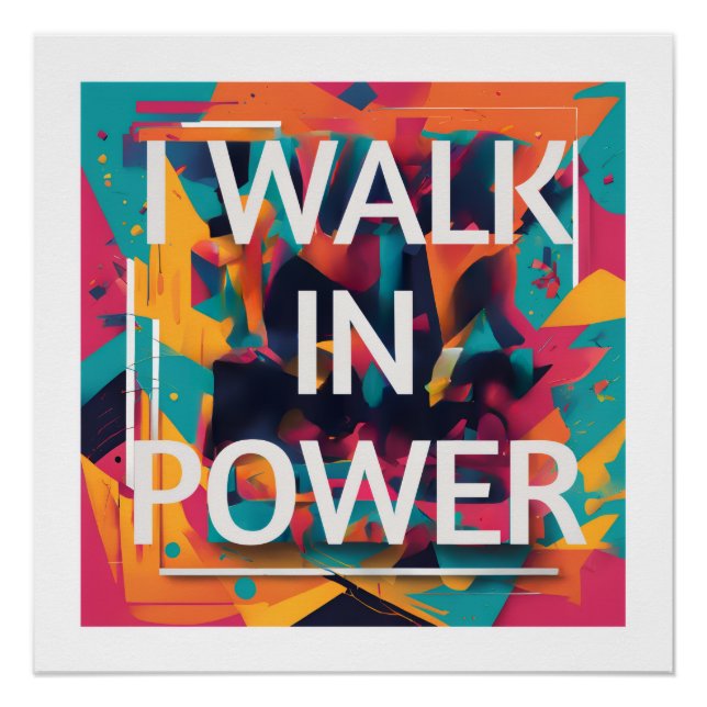 Poster walk in Power (Front)