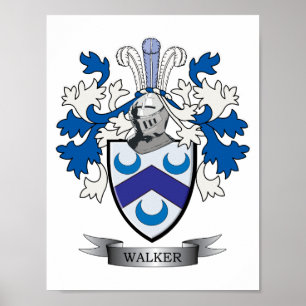 Poster Walker coat of Arms