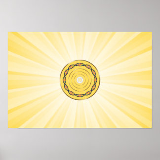 Poster Wall art for manifesting money and prosperity
