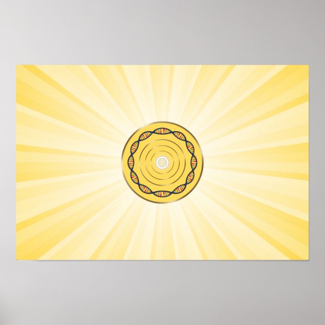 Poster Wall art for manifesting money and prosperity (Devant)