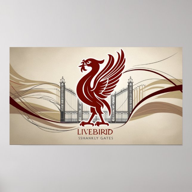 Poster Wall Art Liverpool (Devant)
