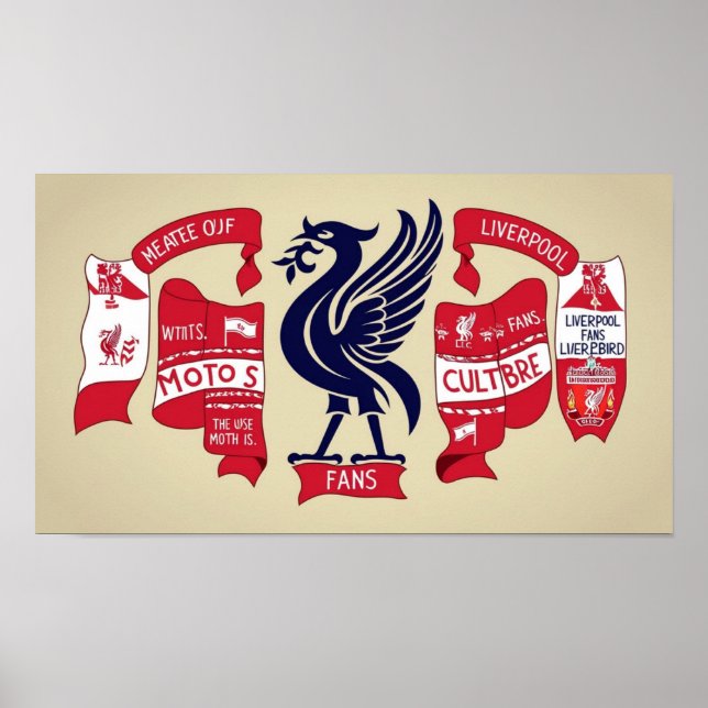 Poster Wall Art Liverpool (Devant)