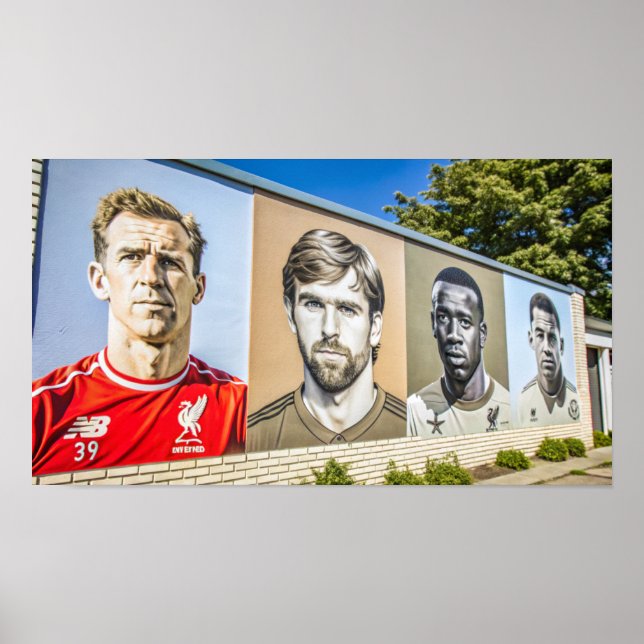 Poster Wall Art Liverpool (Devant)