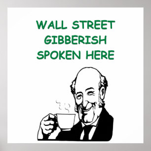 Poster Wall Street