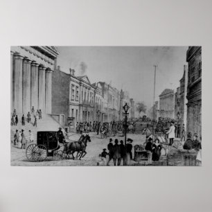 Poster Wall Street 1867