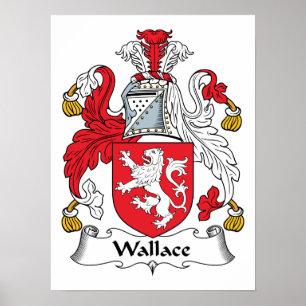 Poster Wallace Family Crest