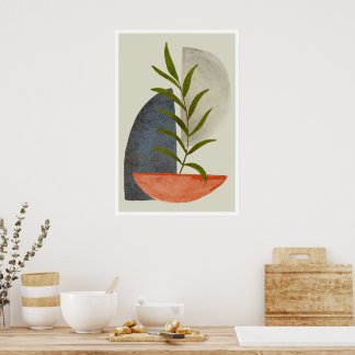 Poster Wallart, Décor de maison, Art du boho, Chambre à c