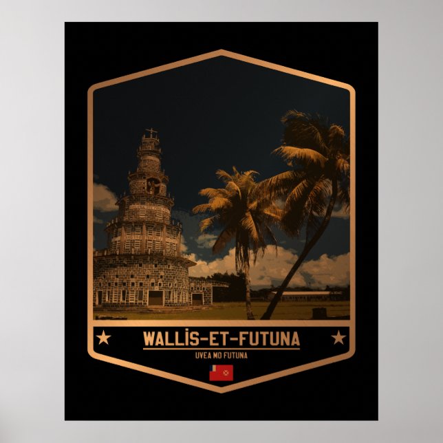 Poster Wallis et Futuna (Devant)
