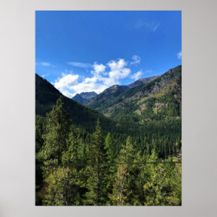 Poster Wallowa mountains