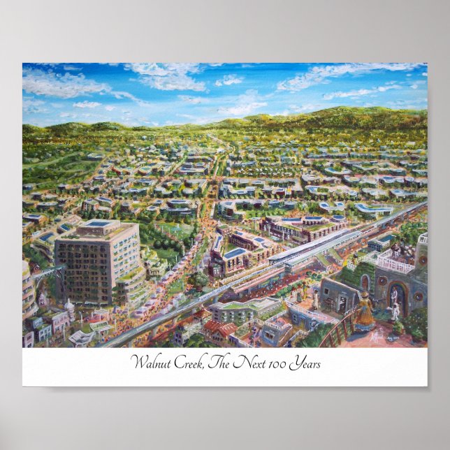 Poster Walnut Creek, les cent prochaines années (Devant)