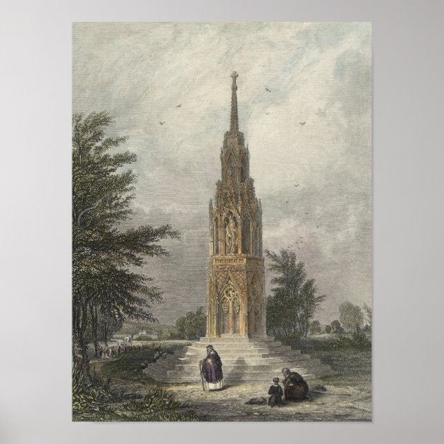 Poster Waltham Cross, c.1820 (Devant)