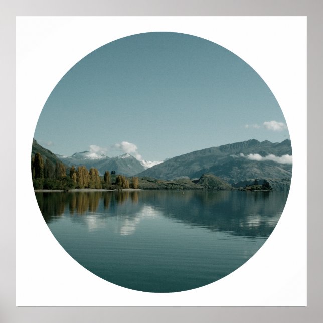 Poster Wanaka - Nouvelle-Zélande (Devant)