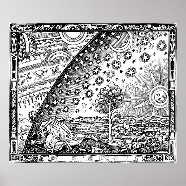 Poster Wanderer Flammarions (Devant)