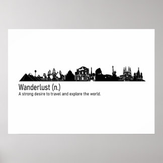 Poster Wanderlust