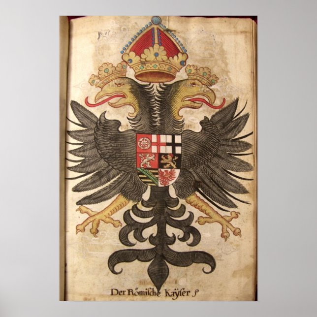 Poster Wappen der Römische Kaiser aus dem Mittelalter (Devant)