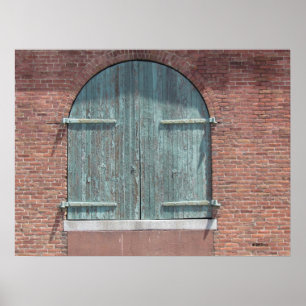 Poster - Warehouse Door