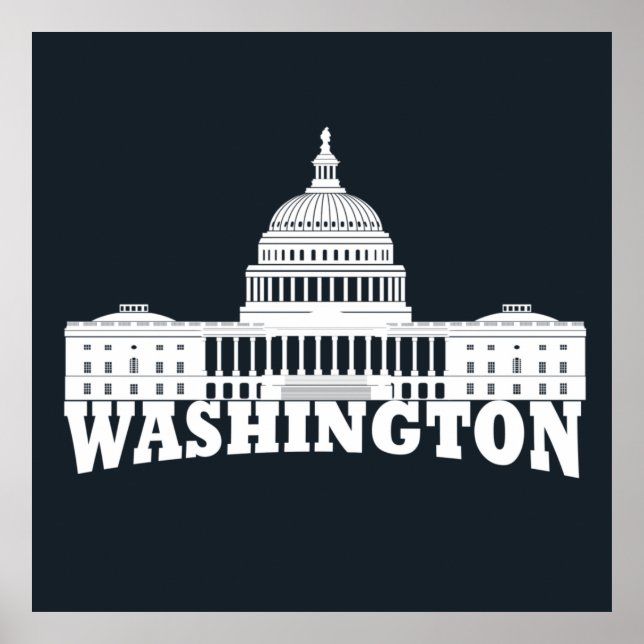 Poster Washington (Devant)
