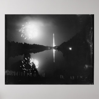 Poster Washington D.C.; 5 juillet 1939, Fireworks