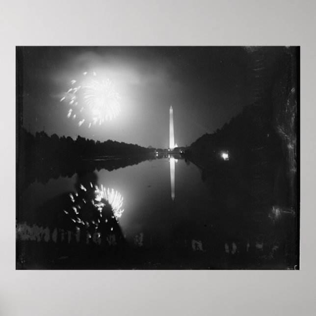 Poster Washington D.C.; 5 juillet 1939, Fireworks (Devant)