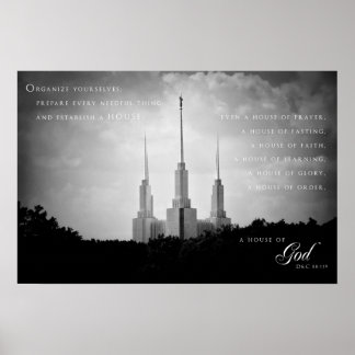 Poster - Washington DC LDS Temple 3