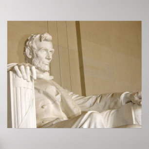 Poster Washington, DC, le Mémorial Lincoln
