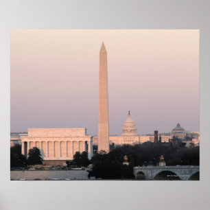 Poster Washington, DC Skyline